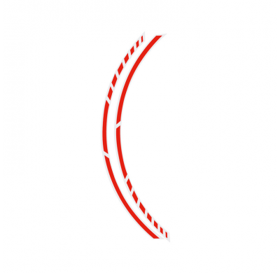 Foliatec Pin-Striping Para Llantas Neon-Rojo - Ancho = 7mm: 14x 41cm